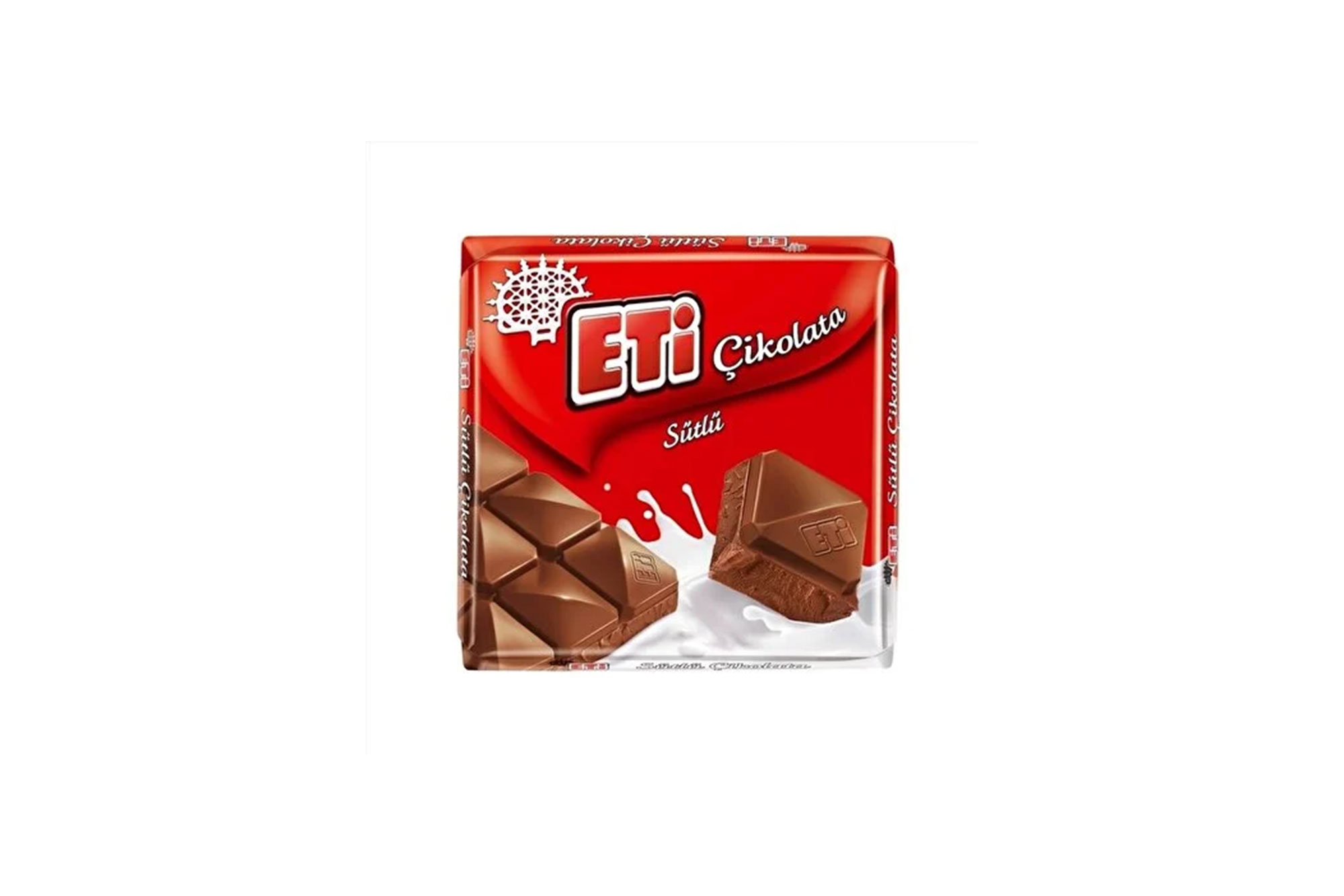 Eti Sütlü Kare Çikolata